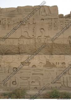 Photo Texture of Symbols Karnak 0185